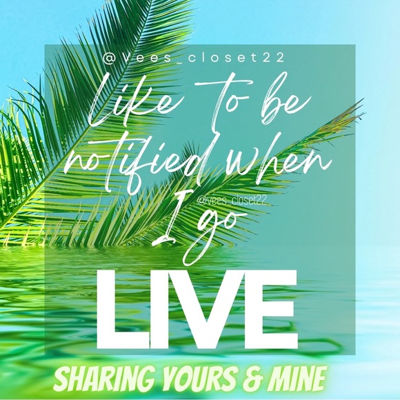 ‼️VEES_CLOSET22 IS LIVE‼️ - Picture 1 of 9